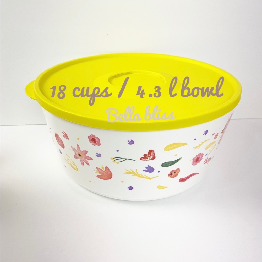 Tupperware fanciful flora new